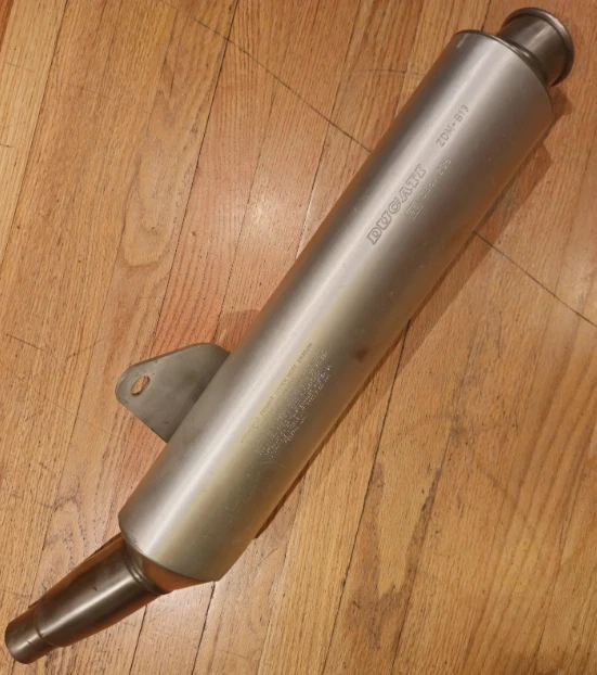 2001 Ducati Monster 600 900 Muffler Left side OEM 574.1.035.2C Remus 11 Foto 2 de 4