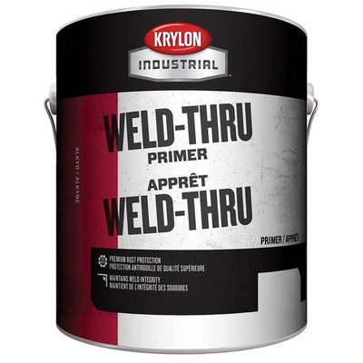 KRYLON K00020102-16 Primer,Oil,128 oz.,Gray,45 min. 38ER15