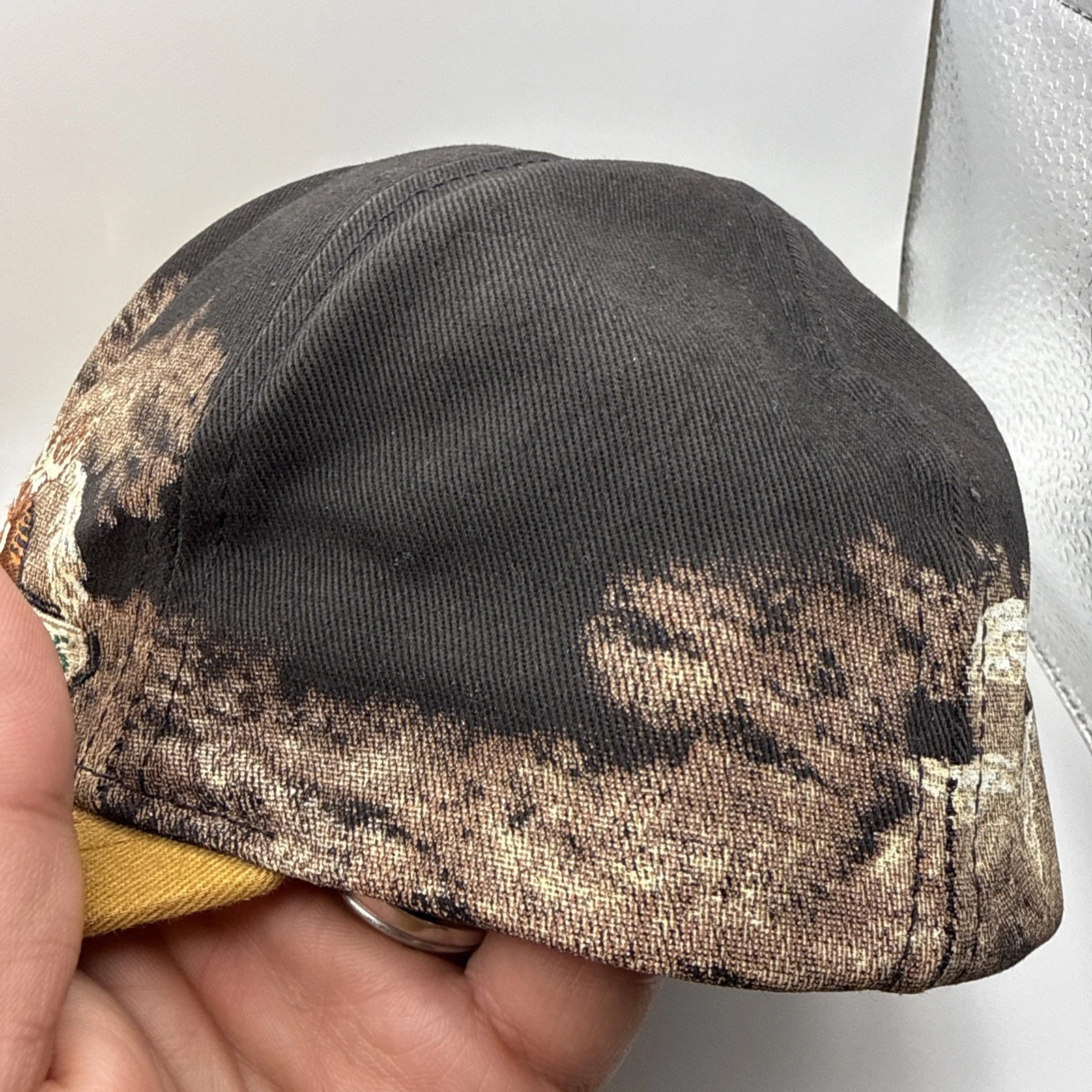 Vintage Buckmasters Embroidered Logo AOP Wraparound Print Hat Adjustable Cap