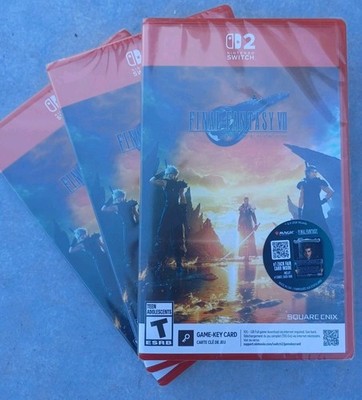 Final Fantasy VII Rebirth (Nintendo Switch 2) & MTG Magic Card Zack Fair - NEW! 