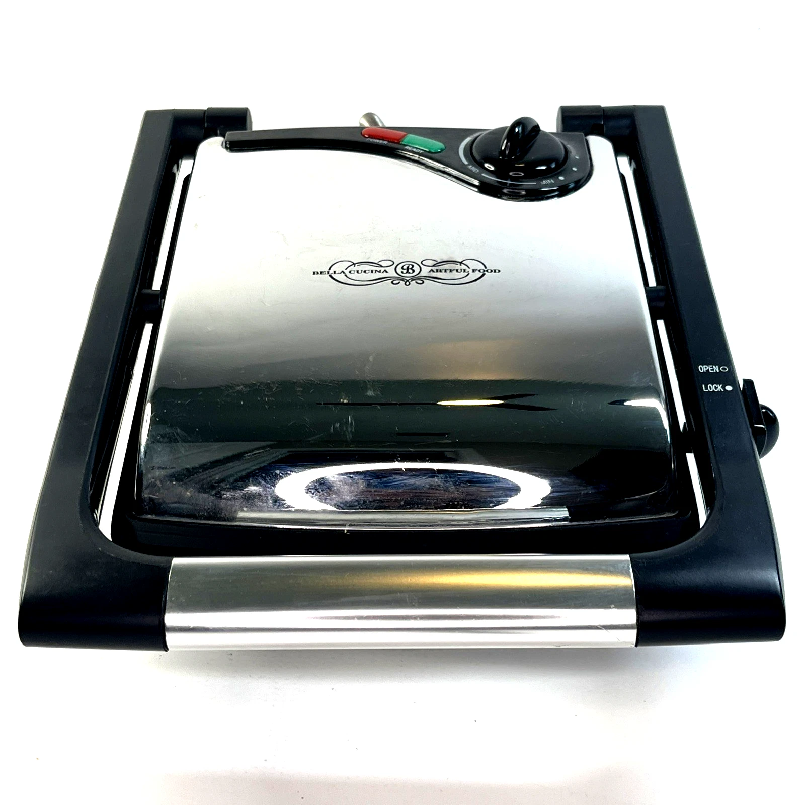 Bella Cucina Artful Food SW-21 Panini Grill Sandwich Press