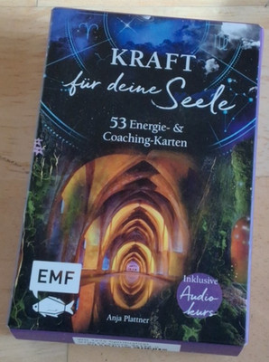 Kartenset Kraft für deine Seele mit 53 Energie- u. Coaching Karten Anja Plattner