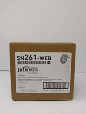 Dr. Brown’s Natural Flow Level 2 Narrow Baby Bottle Silicone Nipple 12 Pack