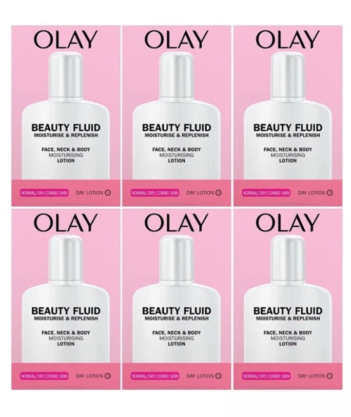6x100ml Oil of Olay Gesichtsfluid -pflege🌸 Vorteilspreis !