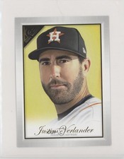2019 Topps Gallery Oversized Box Toppers Justin Verlander #OBT-JV 8yu