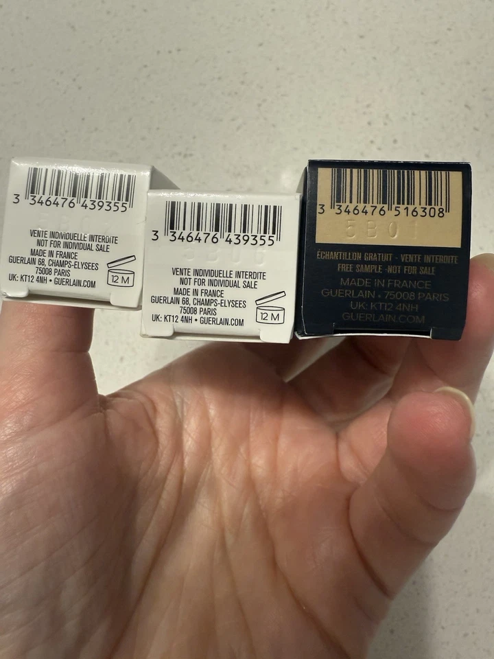 Nuevo con etiquetas Guerlain Abeille Royale Serum & Orchidee Imperiale La Creme, Juego de 3 muestras Foto 4 de 4