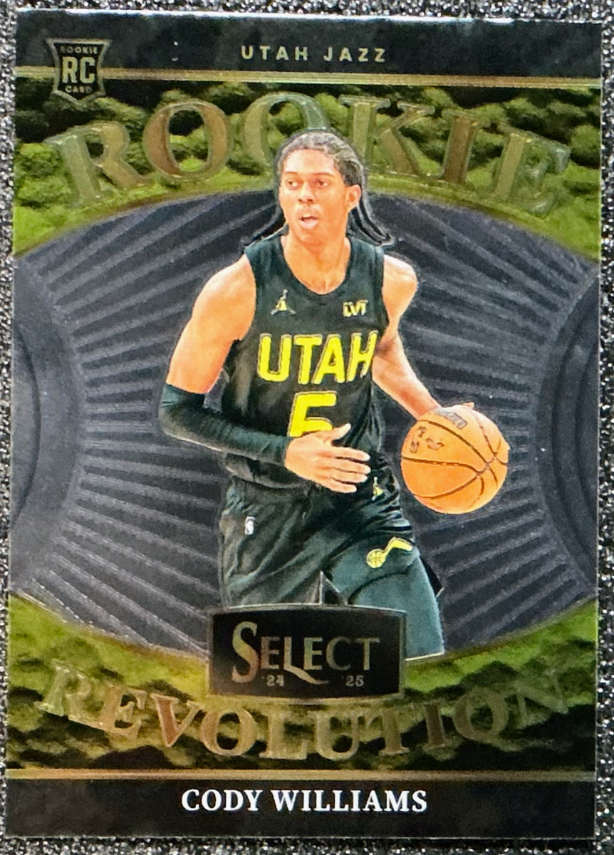 Cody Williams 2024-25 Panini Select #22 Rookie Revolution (RC