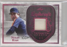 2018 Leaf ITG Used Sports Enshrined Magenta Prime /3 Nolan Ryan #E-32 HOF e8a