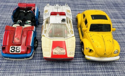 Vintage Hasbro Red Alert, Fair lady, Beetle Missing Parts Junk Lot