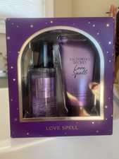 VICTORIA  S SECRET Love Spell Fragrance Mist  Lotion Gift Set NEW
