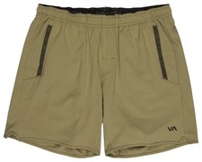 RVCA Yogger Stretch 17" Athletic Shorts - Ranger Green - New