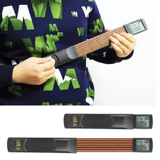 Pocket Guitar Chord Trainer Practice Tool Guitar Neck W/ Rotatable Chart Screen