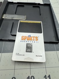 TurboGraphx-16 TV Sports Basketball Video Game HuCard in Original Case TESTED
