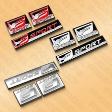 3 Fender Trunk F-sport Emblem Replacement Badge For NX LX UX IS RCF ISF RX CH CT