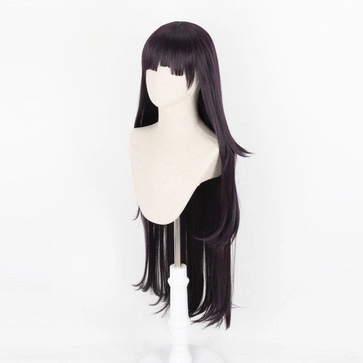 Danganronpa Dangan Ronpa tsumiki mikan Anime Costume Cosplay Wig Hair 1M Cap