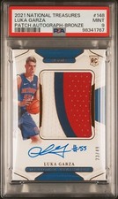 2021-22 National Treasures /49 Luka Garza Rookie Auto RPA #148 - PSA 9