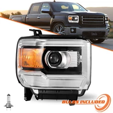 For 2014-2015 GMC Sierra 1500/15-19 2500 3500 Projector Headlight Assembly