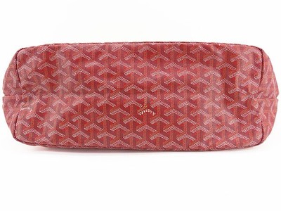 GOYARD Saint Louis PM Shoulder Bag PVC Red AMALOUIS PM 02 