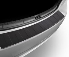 für PEUGEOT 208 I HATCHBACK 5 Türer 2012-2018 LADEKANTENSCHUTZ EDELSTAHL TR Blac