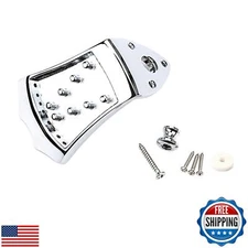 Tachiuwa Triangle Mandolin Tailpiece with Buckle and Screws, 8 String Mandoli