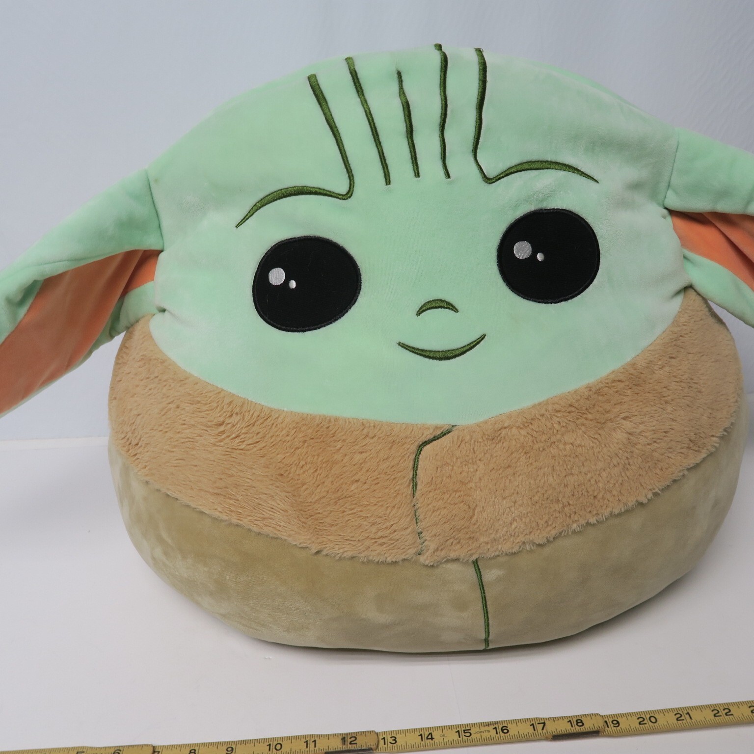 Squishmallow Plush Disney Star Wars Baby Yoda Grogu 20” Jumbo Kellytoy