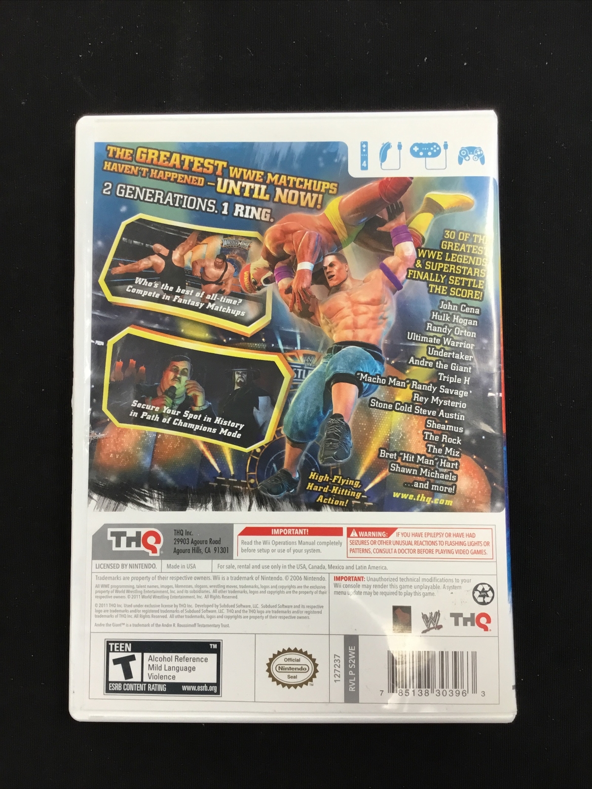 Nintendo Wii WWE All Stars FREE SHIPPING eBay