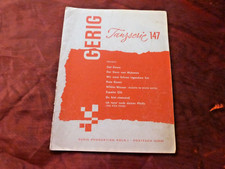 Dance Series 147 Sheet Music for Piano and Voice (see description for title) Gerig