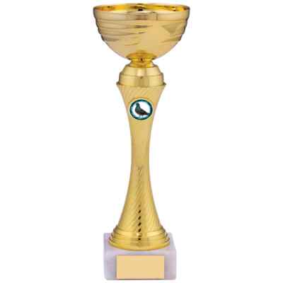 Taube Renntrophäe National Cup Flying Club Award Vogel KOSTENLOSE Gravur A0864