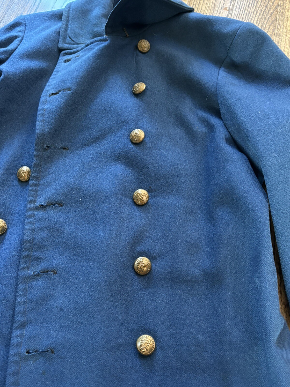 SpanAm Spanish American War 1899 USMC Marine Dress Blue Overcoat