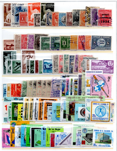 SOUTH AMERICA 1870s–1970s HUGE COLLECTION OF 1100++ MINT & USED STAMPS - Picture 4 of 10