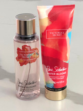 Victoria's Secret Pure Seduction Water Blooms Fragrance Mist  Lotion Bundle