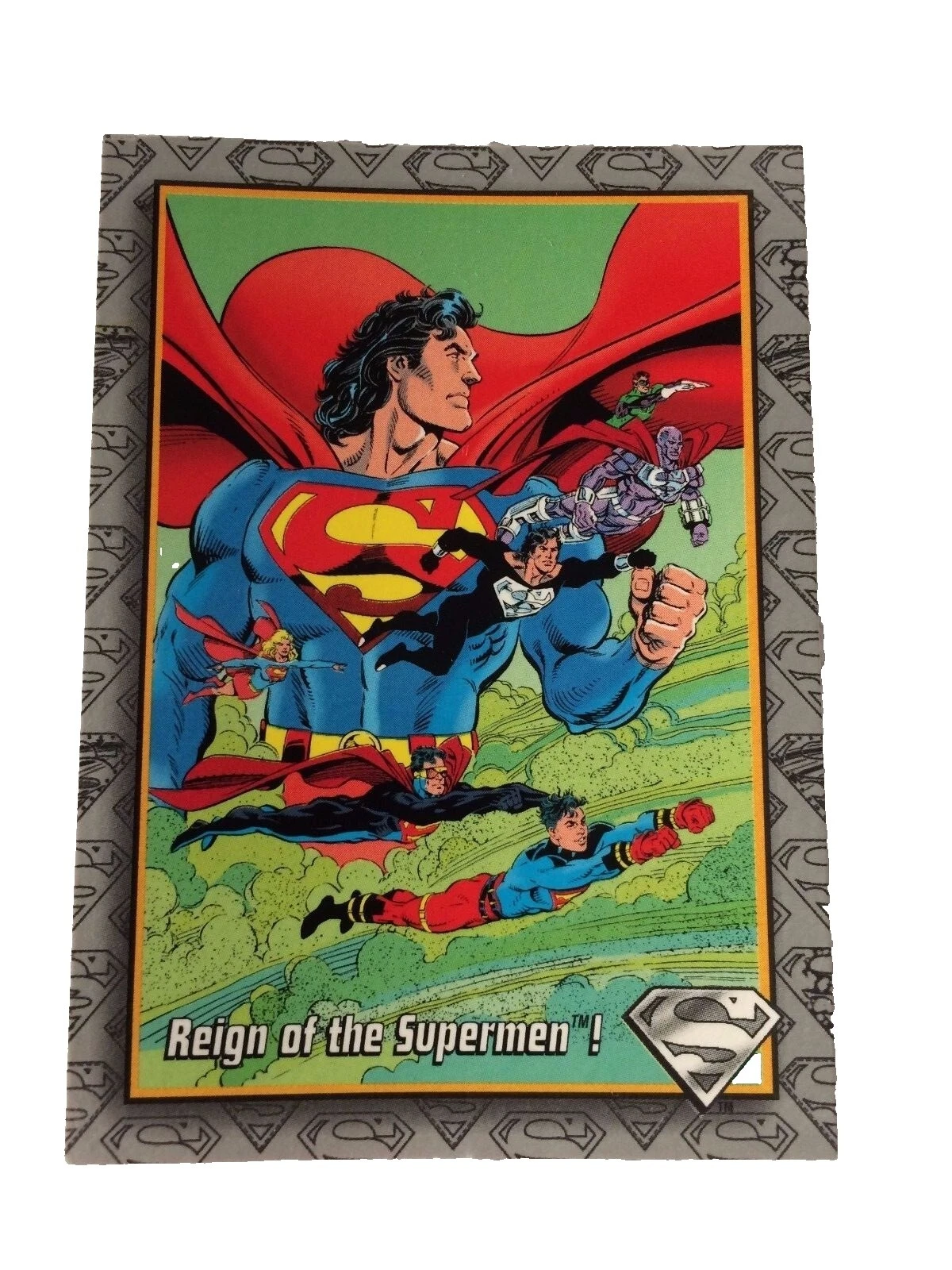 Juegos de tarjetas intercambiables de Coleccionables de Aventuras de Superman