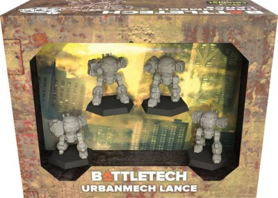 #ad UrbanMech Lance Battletech Miniatures Game Catalyst Game Labs $25.89