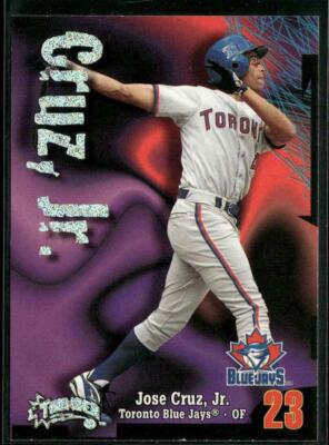 1998 Circa Thunder #50 Jose Cruz Jr. Rave #/150
