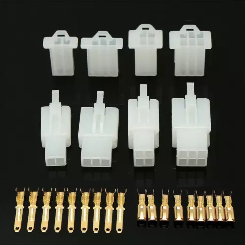 380x Steckverbinder Sortiment KFZ Stecker 2-6 Polig Auto Buchse Set 1,0-2,5 mm² - Bild 4 von 9