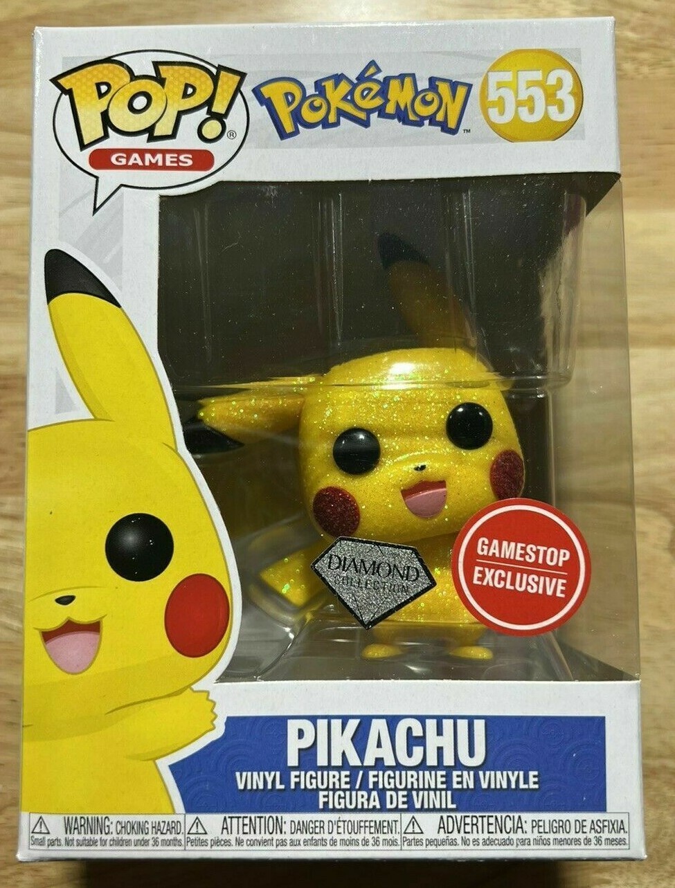 pikachu funko pop waving