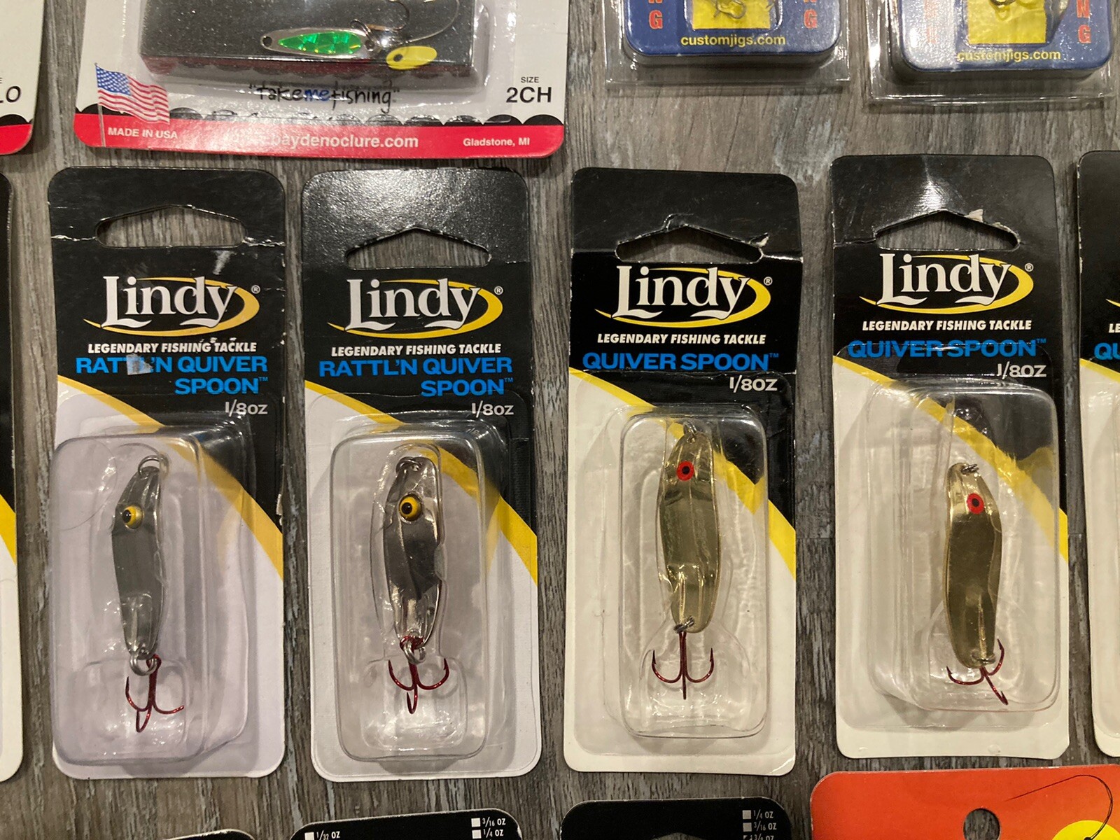 Ice Fishing Lures - 50 Packs - Northland - Lindy - Swedish Pimple -  Spoons- Jig - Image 10