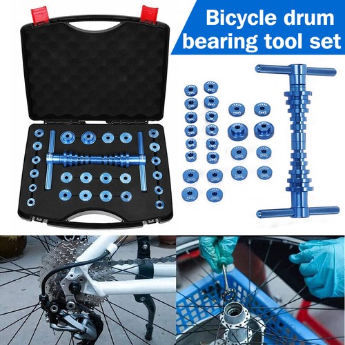 Bicycle Bearing Press Set Bike Assembly Tool Kit Wheels Hub Bearing Installation - Picture 4 of 10