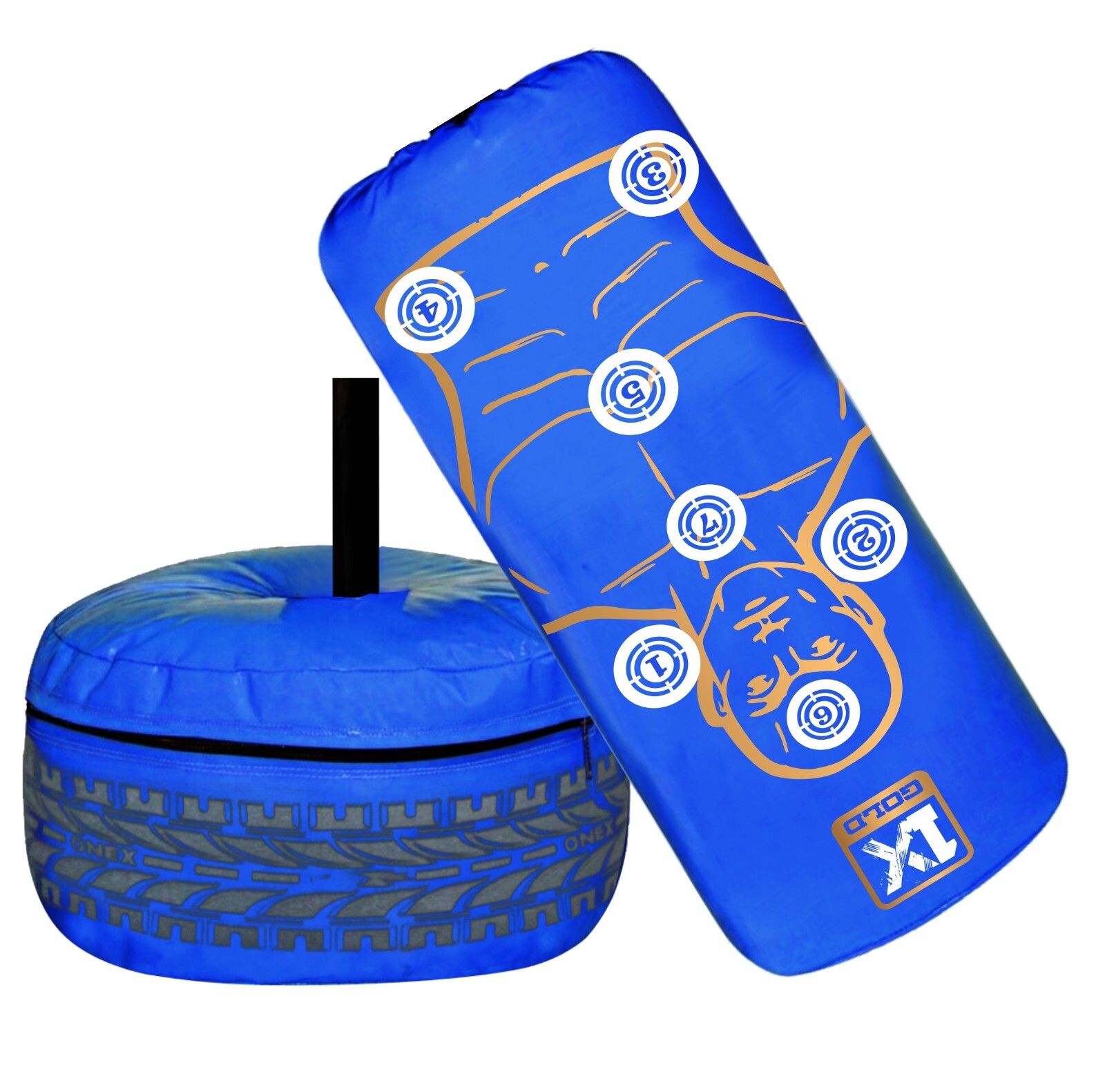 Kids/Junior Boxing FREE STANDING Punch bag Set Freestanding Punching