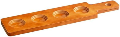 6-Case Set Walnut Dual-Sided Flight Paddle Premium with Durable and Elegant Desi
