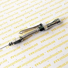 1957-79 SB Chevy V8 Engine Dipstick - Flexible Braided S/S - Show Quality