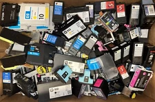 Mixed lot of 450 Virgin & Non Virgin Empty Ink Cartridges for Staples Rewards
