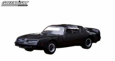 Greenlight Black Bandit Series 9 1977 Pontiac Firebird T/A Black 1