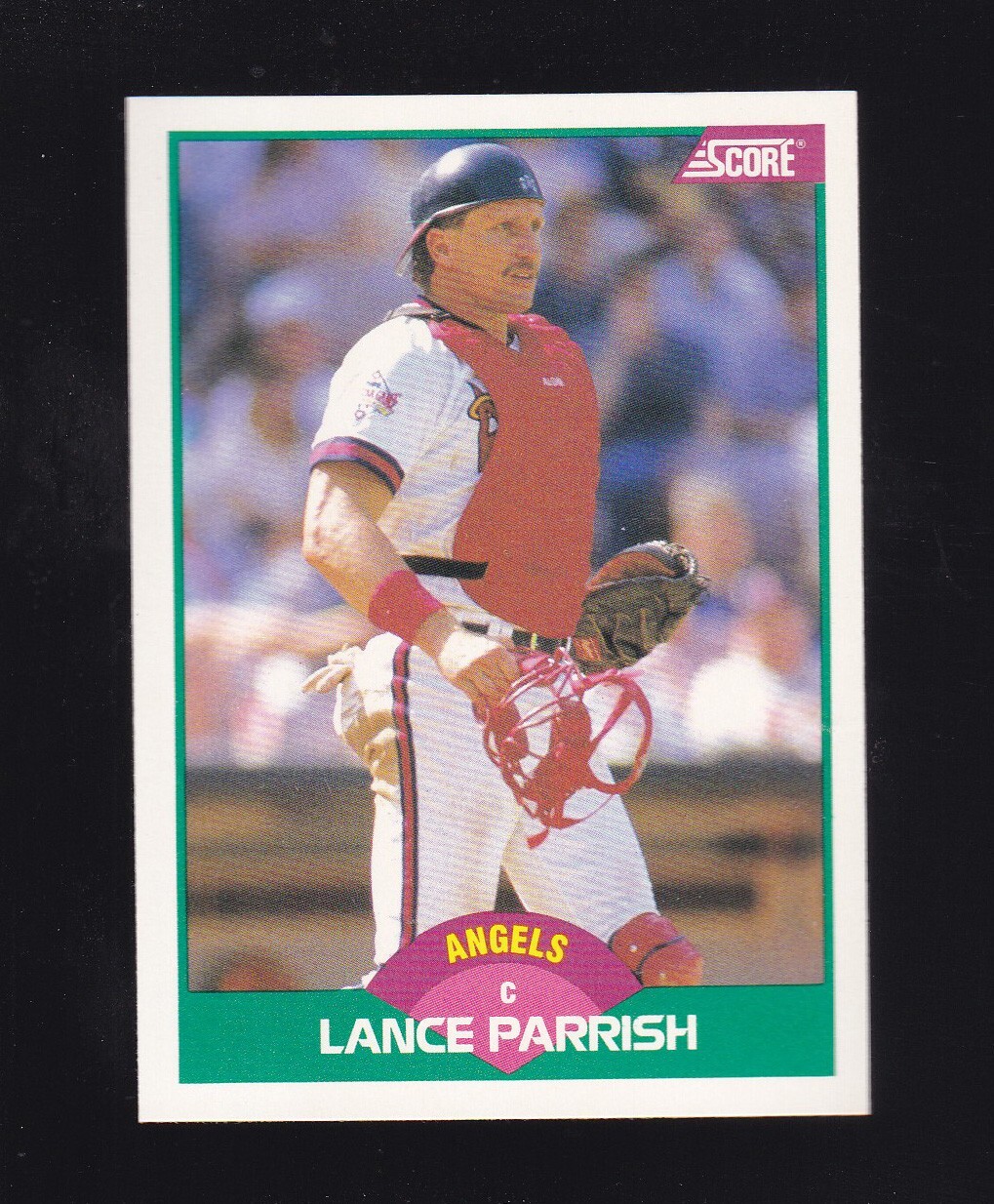 1989 Score Rookie & Traded Lance Parrish #36T California Angels
