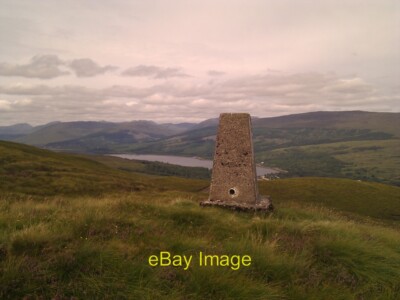 Photo 6x4 Trig point, Loch Eil beyond Fort William  c2010