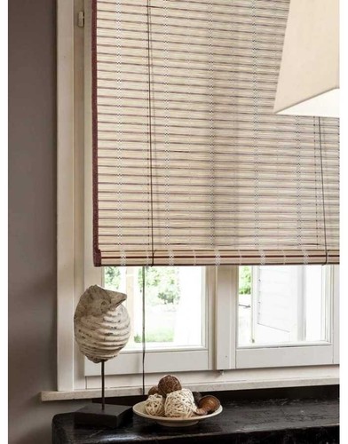 TAPPARELLA TENDA BAMBOO CON BORDO COTONE M. EGITTO - Foto 2 di 11