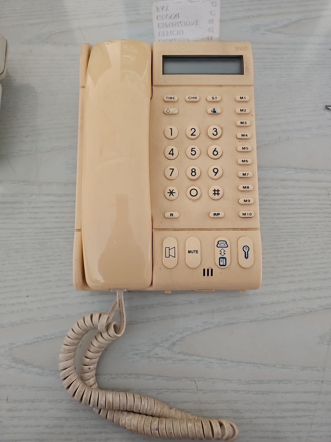 Telefono fisso da tavolo Urmet per centralina