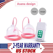 Electric Vacuum Pump Suction Breast Enlargement Breast Lifting Massager C/D Cup