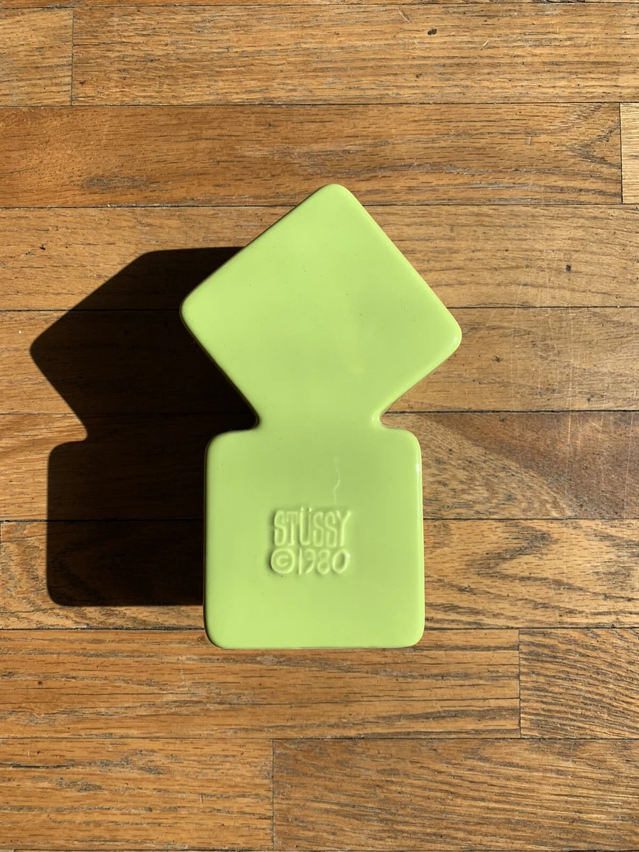 Stussy Dice Vase 100% Ceramic Lime Flower Stand Dice 0619 A