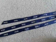 Authentic Christian Dior Ribbon 2.5cm width Gift Wrapping Luxury Package 188cm